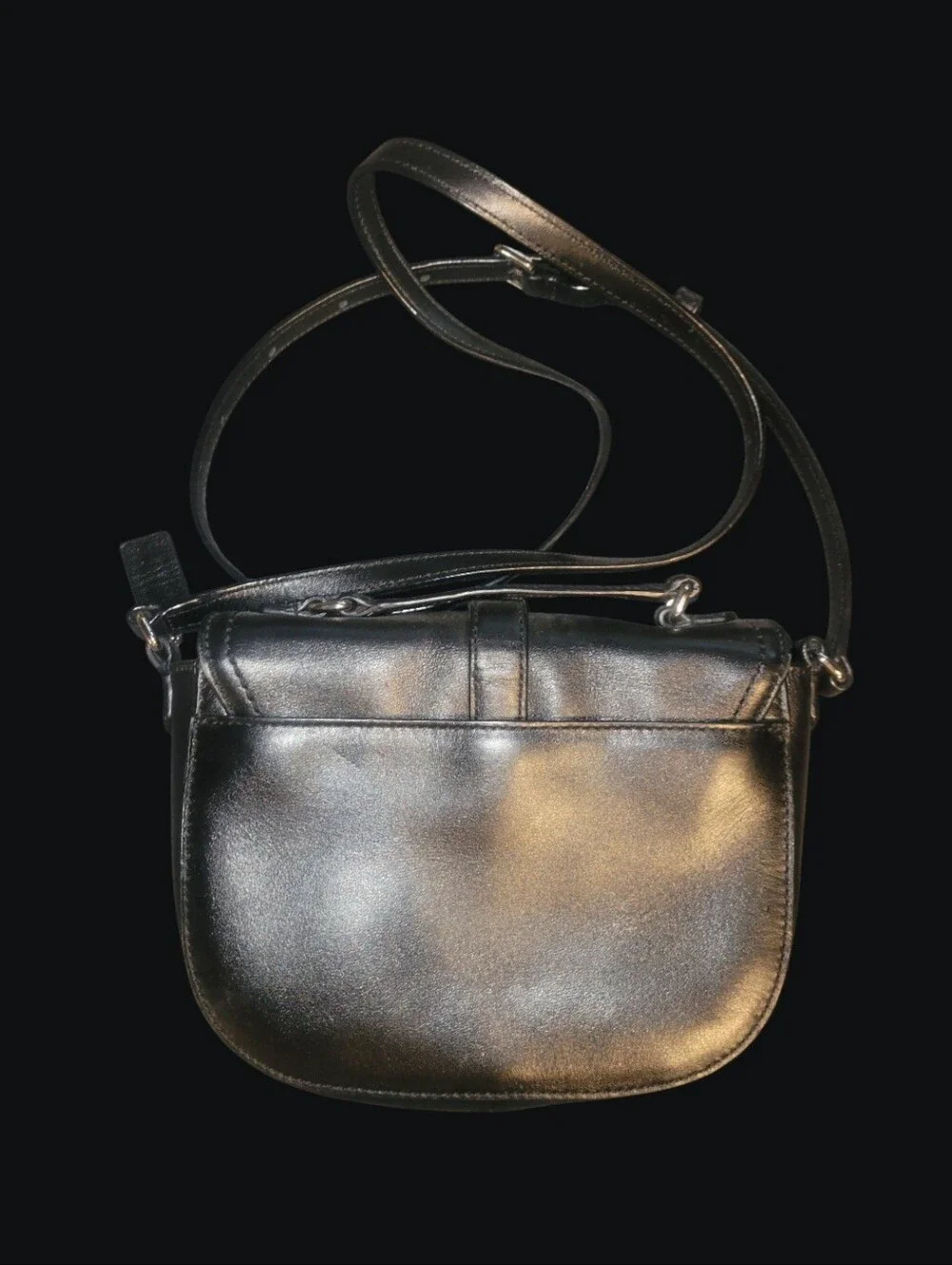 Coach Pink & Cream Plaid Crossbody & Coach Black Charlie Crossbody 2fer